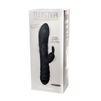 Adrien Lastic Twister Rabbit Massager Black with Ultra Wave Motion System > Vibrators > Ladies > Rabbit