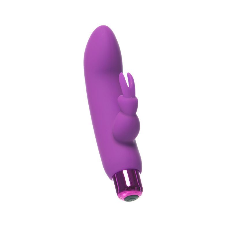 Alices Bunny Bullet w Rabbit Sleeve Purple 4 Inches > Vibrators > Mini Vibrators Main image