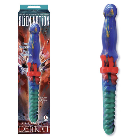 Alien Nation Double Demon – Fantasy Double Dildo 35 cm Coloured Fantasy Dongs