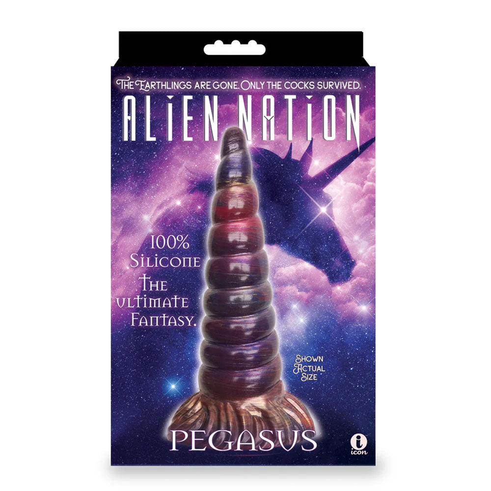 Alien Nation Pegasus (Multi-Color) – 7 Inch Fantasy Dong > Dildos > Fantasy