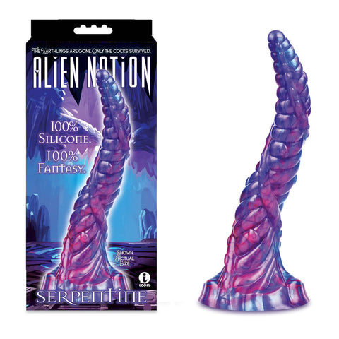 Alien Nation Serpentine (11 Inch) – Unique Design Dong Purple Fantasy Dongs