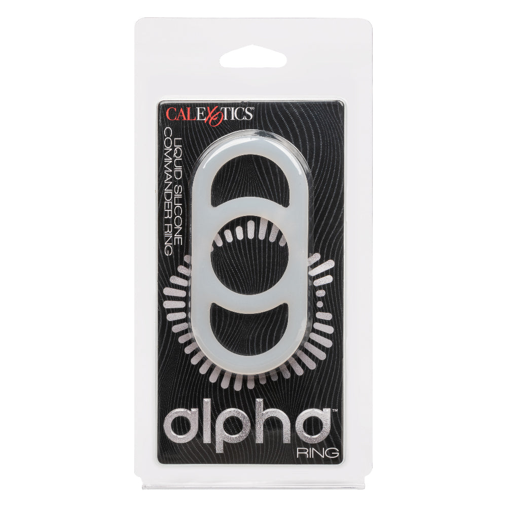 Alpha Liquid Silicone Commander Ring Natural Enhancement COCK RINGS