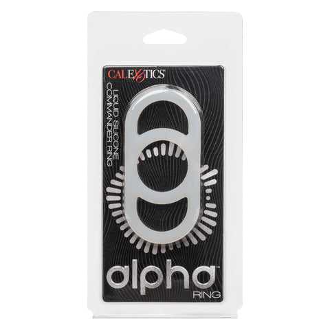 Alpha Liquid Silicone Commander Ring Natural Enhancement COCK RINGS