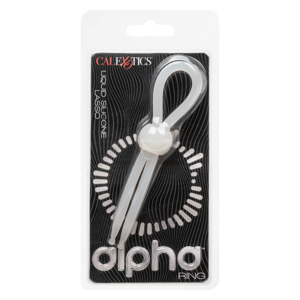Alpha Liquid Silicone Lasso Natural Stretchy Adjustable Ring Enhancer Secondary image