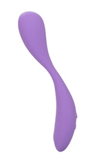 Contour Demi Purple Flexible Liquid Silicone Massager with 10 Vibration Functions and Waterproof Design > Vibrators > Standard Vibrators