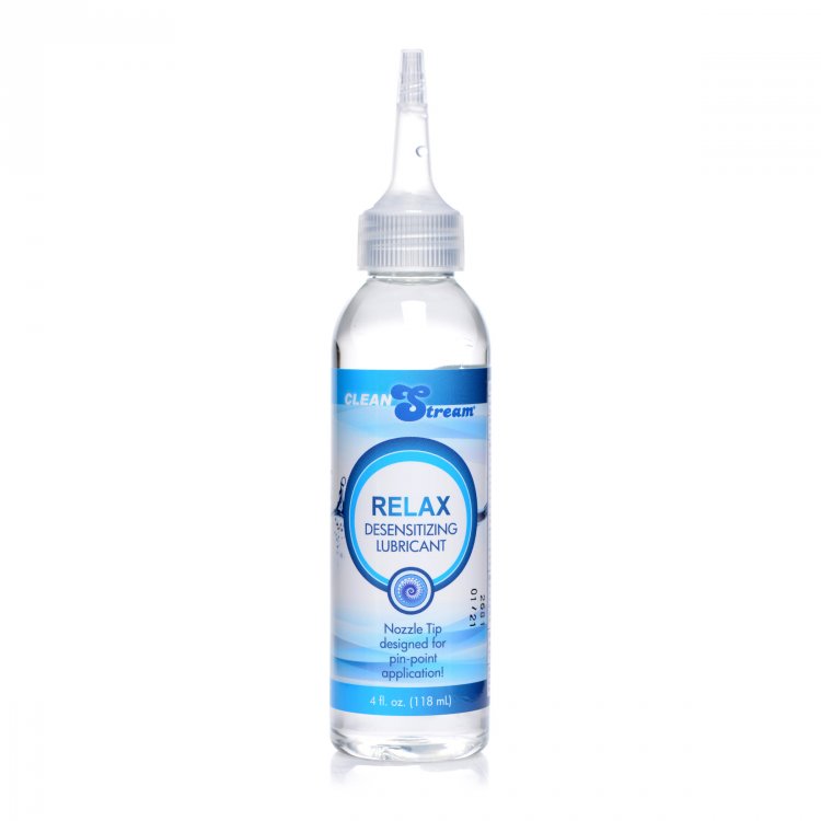 CleanStream Relax Desensitising Lubricant with Nozzle Tip 118ml Bottle Default Title > Lube > Anal