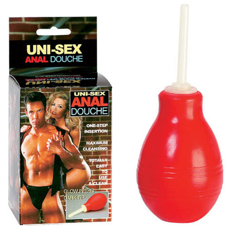Anal Douche With Glow In The Dark Nozzle For Travel Douches