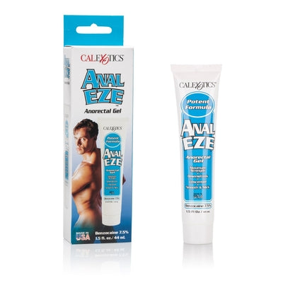 Anal Eze Unscented Desensitizing Gel 7.5% Benzocaine 1.5oz Water-Based Anal Gel > Lube > Anal Main image