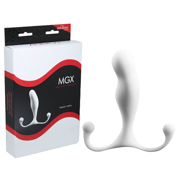 Aneros MGX Trident Prostate Massager White Prostate Tools