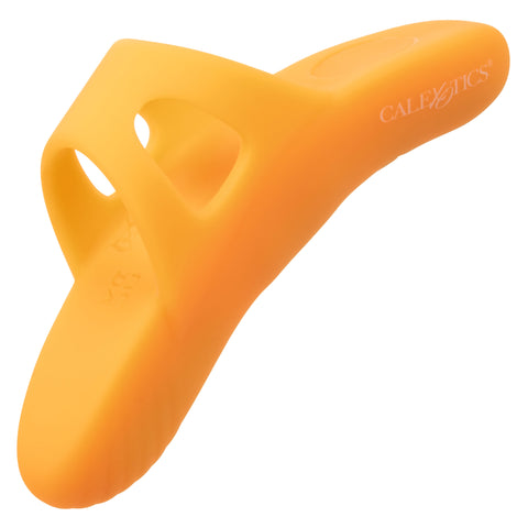 Neon Vibes The Pleasure Vibe (Orange) – Rechargeable Ergonomic Finger Vibrator with 10 Functions > Vibrators > Finger Vibrators