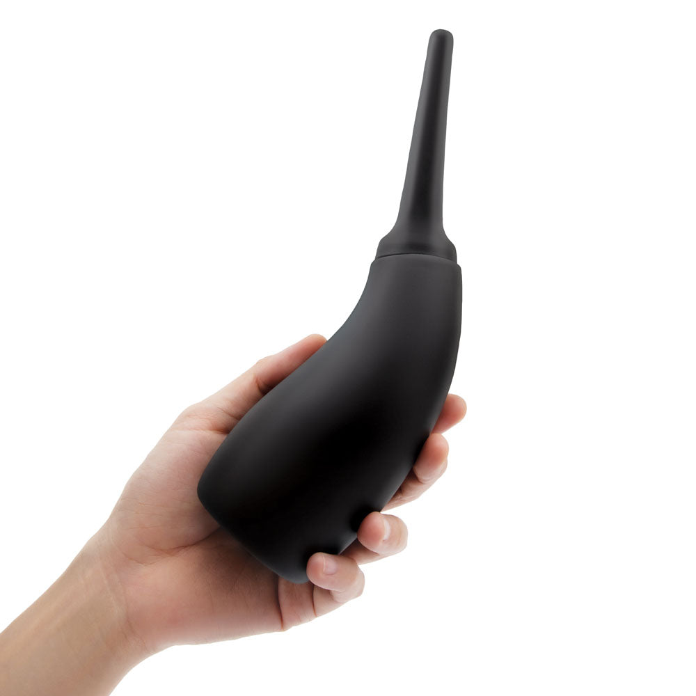 AquaClean Silicone One-Way Valve Contoured Ergo Douche Set – Ergonomic Silicone Douche Set Douches