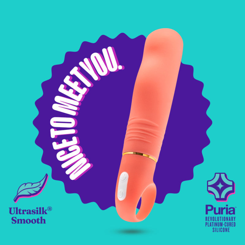 Aria Smokin' Af Coral 15.2 cm Vibrator Secondary image