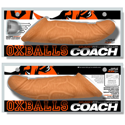 Coach Cocksheath (Storm) – Soft Flesh-Like Penis Sheath Peach > Sex Toys For Men > Penis Sleeves