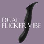 Ashella Vibes Dual Flicker – Dual-Ended Vibrator with Clitoral Flicker and Insertable Shaft > Vibrators > Ladies > Clitoral Vibrators and Stimulators