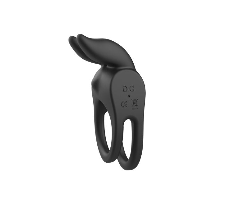 Ashella Men's Vibrating Rabbit - Customizable Dual Ring Cock Ring > Cock Ring > Vibrating