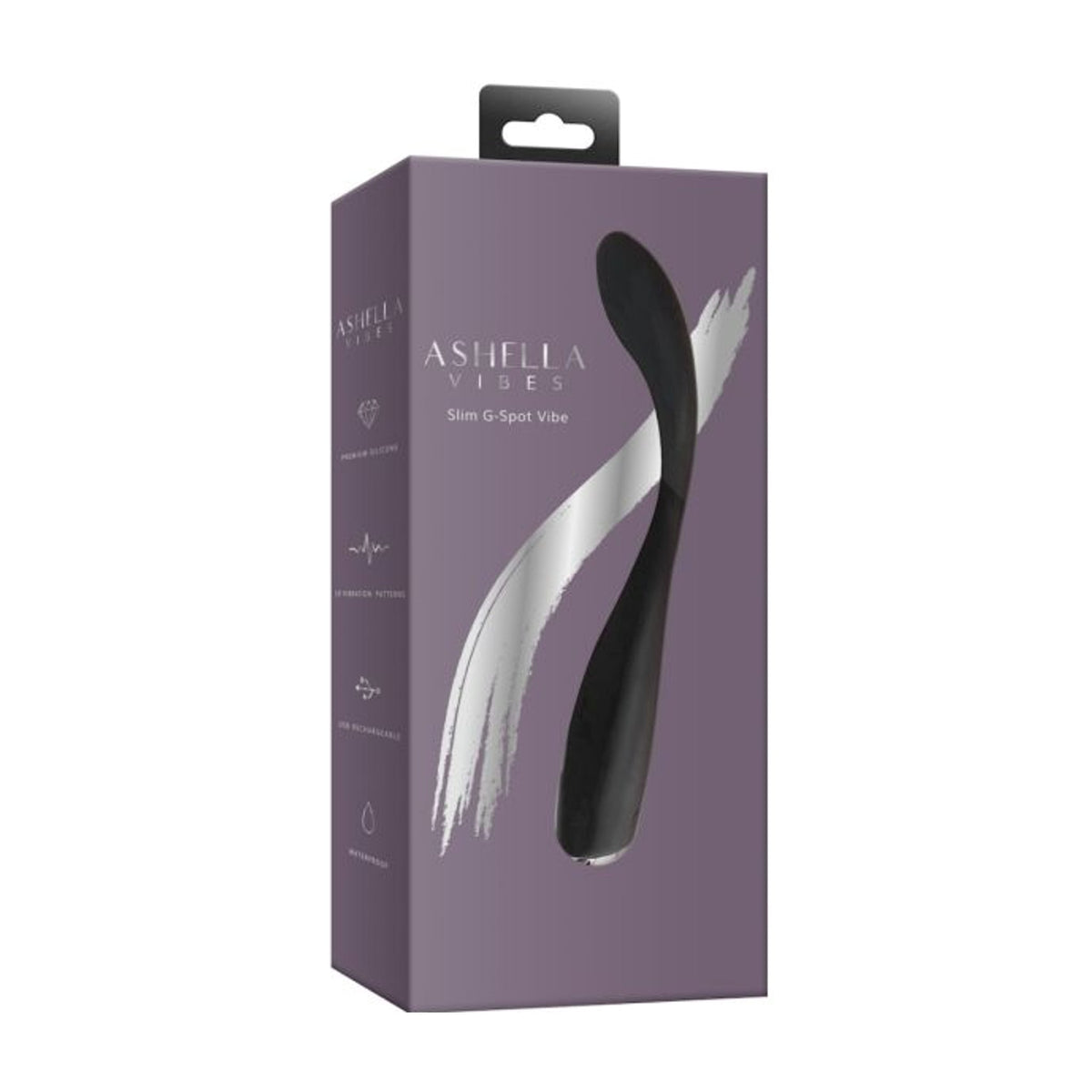 Ashella Vibes Slim (Purple) – Slim G-Spot Vibrator > Vibrators > G-Spot
