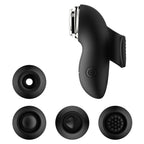 Ashella Vibes C-Spot (Black) – Compact Silicone Attachment Vibrator Kit > Vibrators > Standard Vibrators