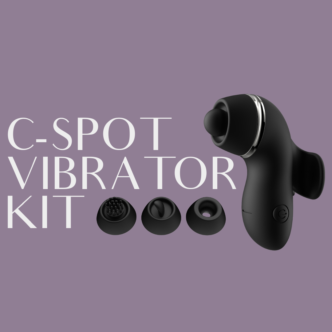 Ashella Vibes C-Spot (Black) – Compact Silicone Attachment Vibrator Kit > Vibrators > Standard Vibrators