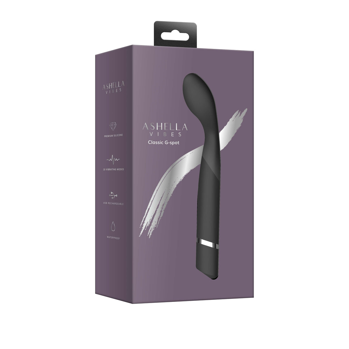 Ashella Vibes Classic – G-Spot Vibrator with 3 Speeds and 7 Patterns > Vibrators > G-Spot