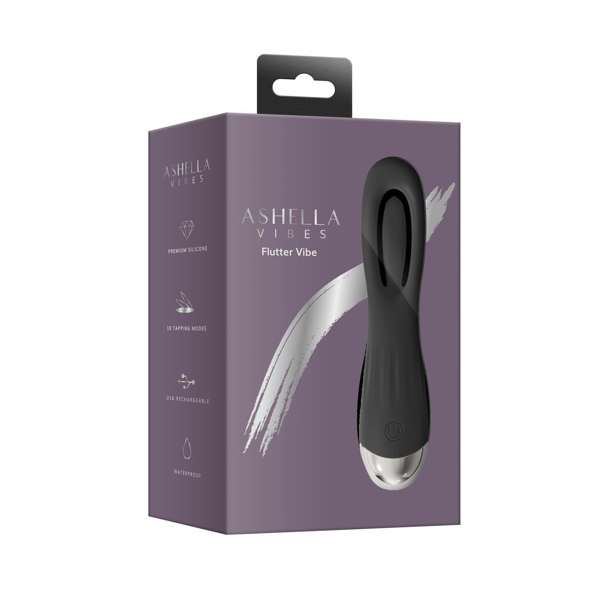 Ashella Vibes Flutter Vibe – Compact Petite Vibrator with 10 Modes > Vibrators > Mini Vibrators