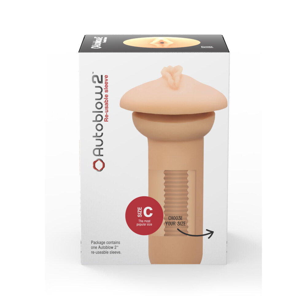 Autoblow 2 Plus Vagina Sleeve C Strokers - Premium
