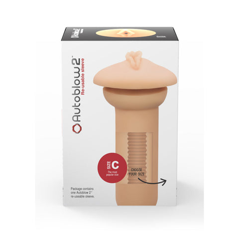 Autoblow 2 Plus Vagina Sleeve C Strokers - Premium
