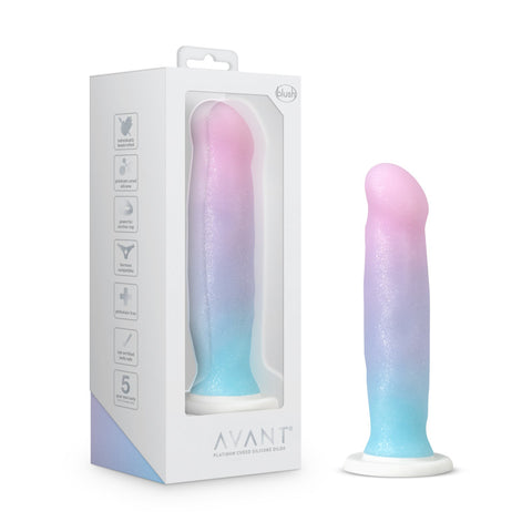 Avant D17 Lucky Silicone Dildo Mauve DONGS