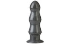 B-7 Tango 7 Inch Anal Dildo (Gun Metal) – Triple Ripple Design Anal Dildo > Anal Range > Oversized Anal Toys