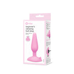 B-Vibe Beginner Vibrating Butt Plug – 4 Speeds 6 Patterns Anal Toy > Anal Range > Vibrating Butt Plugs