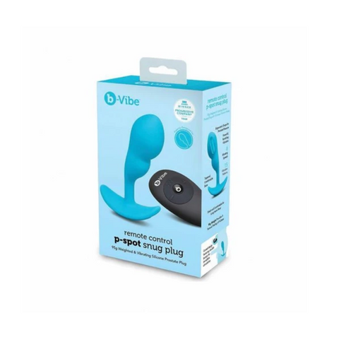 B-Vibe Remote Control P-Spot Snug Plug Small for Men Prostate Tools