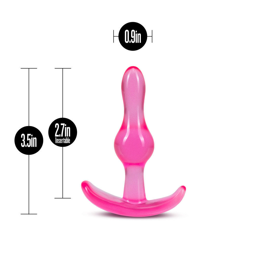 B Yours Curvy Pink Anal Plug Comfortable Tapered Design > Anal Range > Butt Plugs Main image