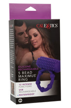 Maximus 5 Bead Rechargeable Cock Ring – Waterproof Vibrating Cock Ring > Cock Ring > Vibrating