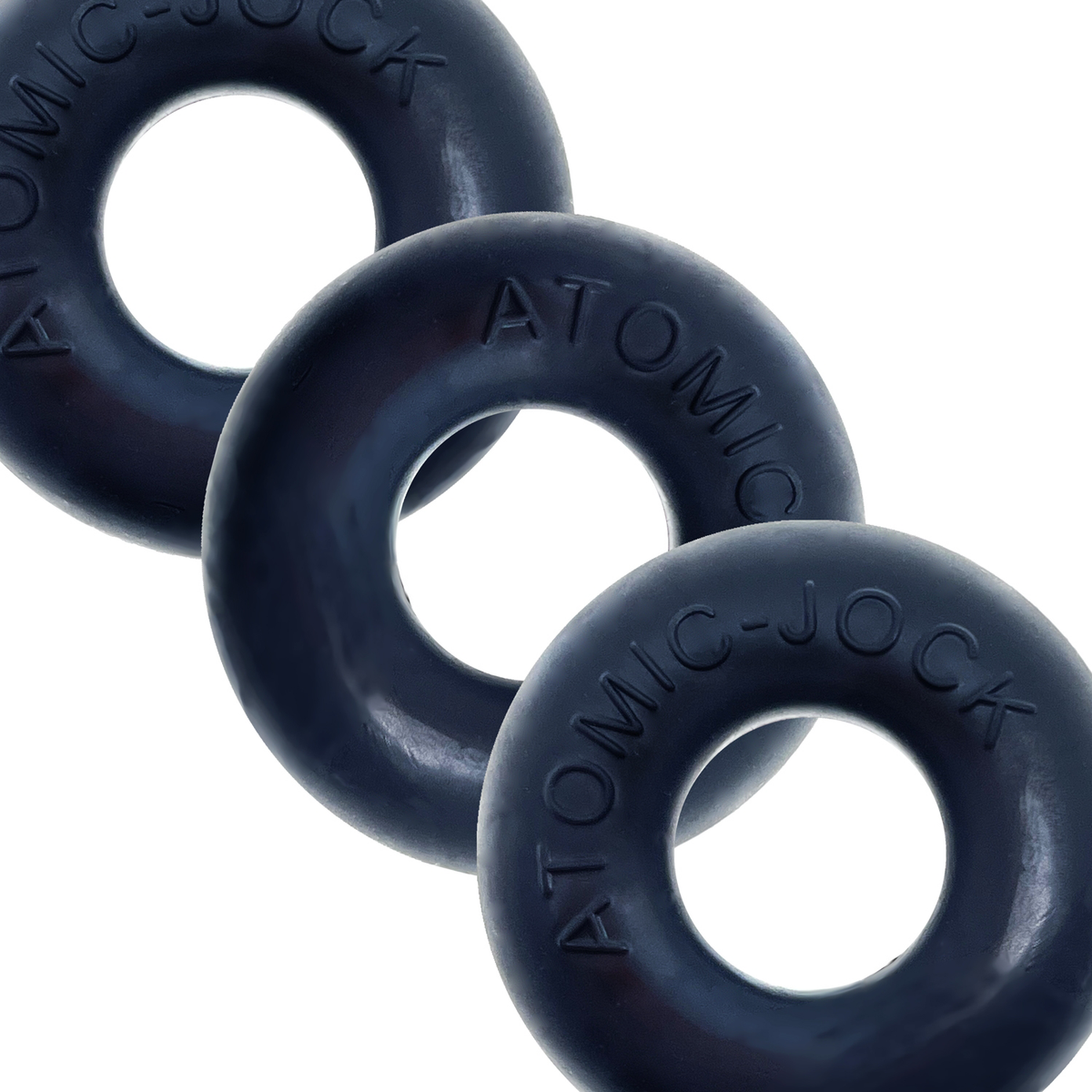 Oxballs Ringer 3-Pack (Night Black) – Silicone Cockring Set > Cock Ring > Sets