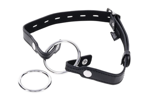 EDGE Interchangeable Ring Gag 3.5cm & 5.1cm Mouth Gag Restraint > Bondage Gear > Gags and Bits