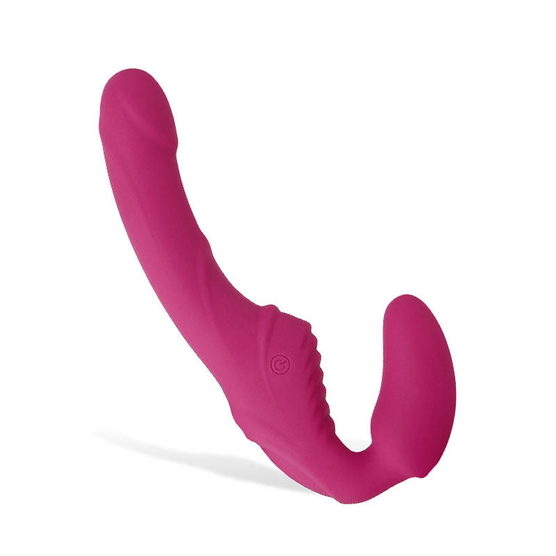 Adam & Eve Eve's Vibrating Strapless Strap-On – USB Rechargeable Strapless Strap-On 22 cm Penetration Length > Dildos > Strapless Strap Ons