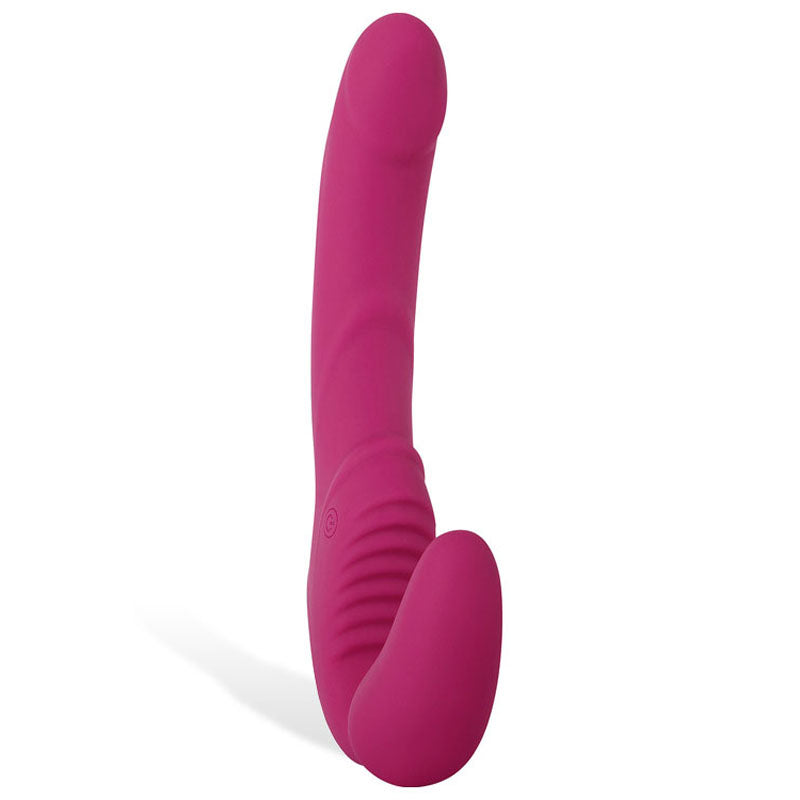 Adam & Eve Eve's Vibrating Strapless Strap-On – USB Rechargeable Strapless Strap-On 22 cm Penetration Length > Dildos > Strapless Strap Ons
