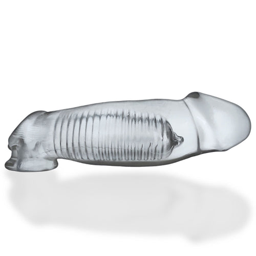 Hulk Gargantic Cocksheath Clear 11in Length 2.5in Width SLEEVES