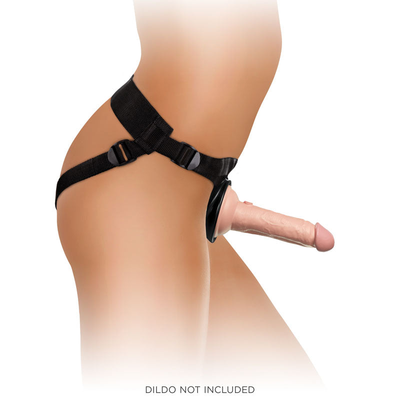 King Cock Elite Beginner's Body Dock Strap-On Harness Adjustable Size > Dildos > Strap On Harnesses