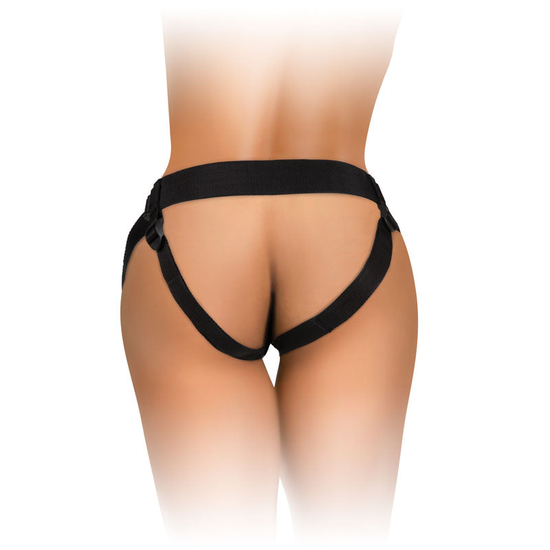 King Cock Elite Beginner's Body Dock Strap-On Harness Adjustable Size > Dildos > Strap On Harnesses