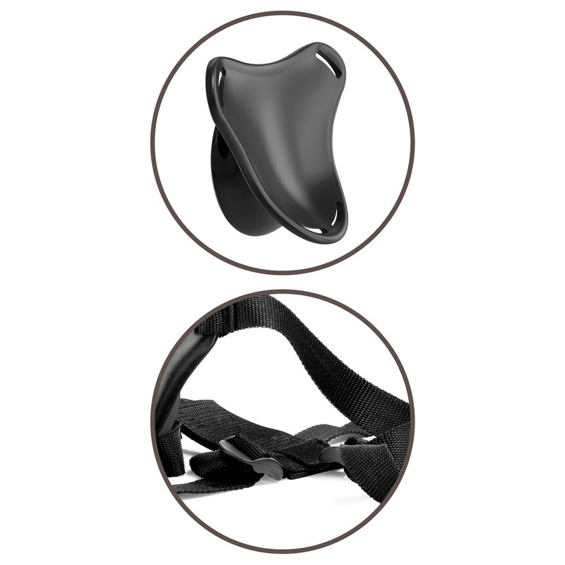 King Cock Elite Beginner's Body Dock Strap-On Harness Adjustable Size > Dildos > Strap On Harnesses