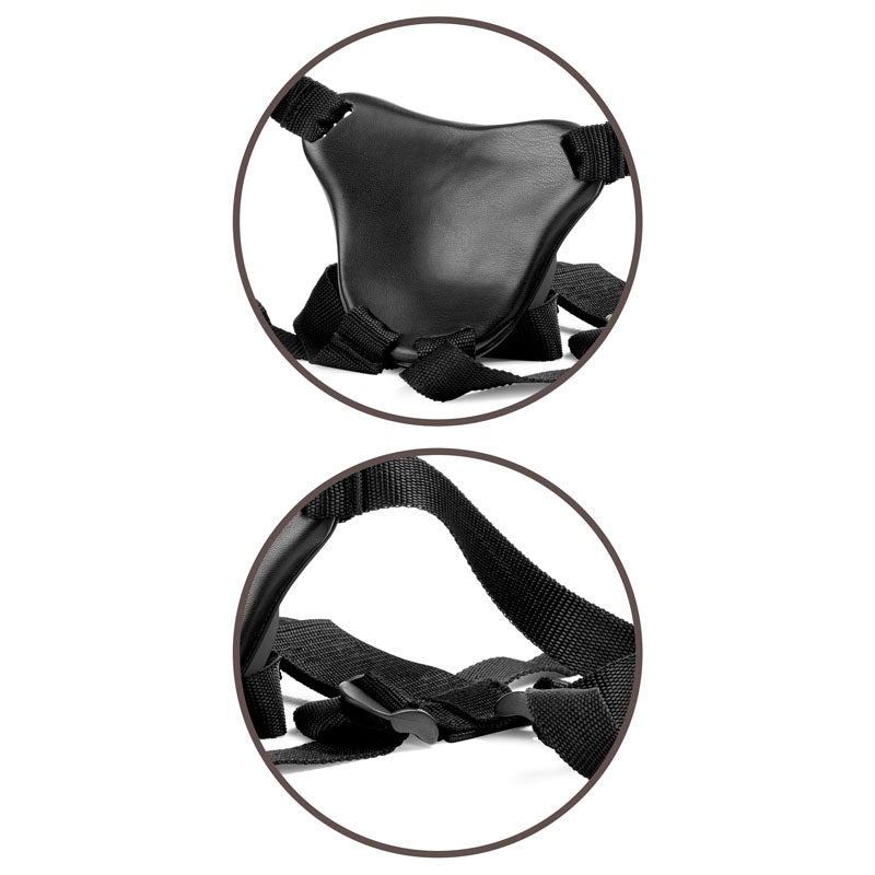 King Cock Elite Comfy Body Dock Strap-On Harness -  Adjustable Strap-On Harness (No Probe Included)