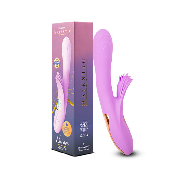 Nelea Pro USB Rabbit Vibrator 8 Inch Double-Ended Design Vibrators - G Spot