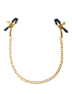 Fetish Fantasy Gold Chain Adjustable Nipple Clamps – Metal Clamp Accessories > Sex Toys > Nipple Clips