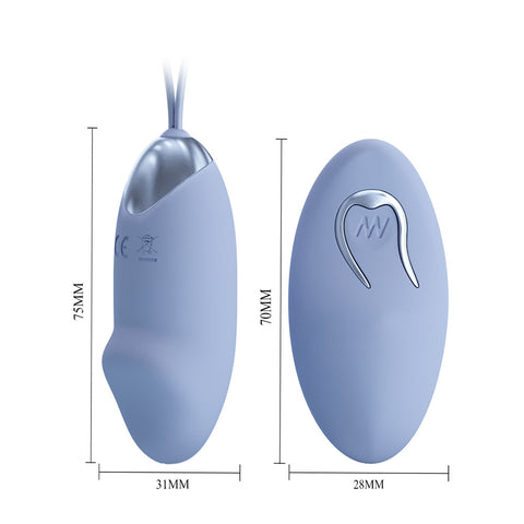 Party Up Ivan Remote Vibrating Egg - USB Rechargeable with Wireless Remote BULLETS & EGGS