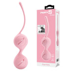 Party Up Vivian Kegel Balls Silicone Pelvic Strengthening Exercise Toy Pink > Sex Toys For Ladies > Kegel Exercise