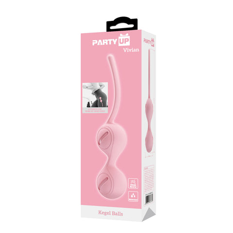 Party Up Vivian Kegel Balls Silicone Pelvic Strengthening Exercise Toy > Sex Toys For Ladies > Kegel Exercise