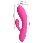 Party Up Clare Flexible Vibe 16.9 Centimeter Rabbit Vibrator > Vibrators > Ladies > Rabbit