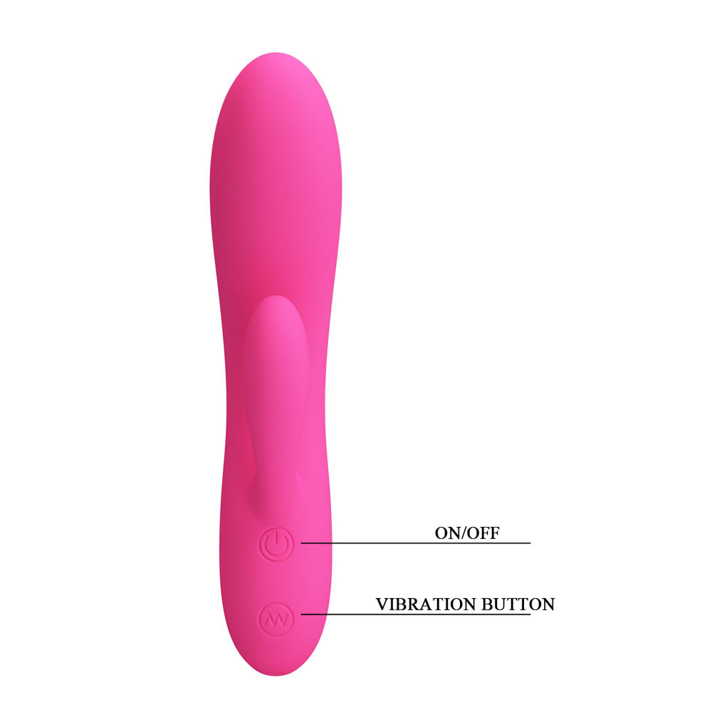 Party Up Clare Flexible Vibe 16.9 Centimeter Rabbit Vibrator > Vibrators > Ladies > Rabbit