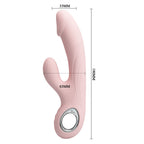 Party Up Dave Rabbit Vibe 19 Cm Rabbit Vibrator > Vibrators > Ladies > Rabbit