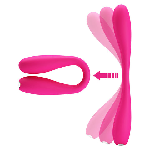 Party Up Frank Bendable Vibe 17.1 cm Bendable Vibrator VIBRATORS